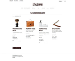CoreCommerce Style Man Theme